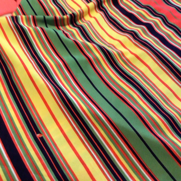 ⬇️Price Drop⬇️🇨🇦Molyclaire Vintage spaghetti strap diagonal striped maxi dress🇨🇦 - Picture 5 of 5